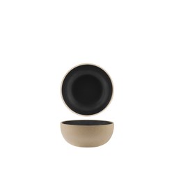 1036537 SOHO RND DEEP BOWL SPECKLE BLK 120X50MM