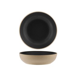 1036539 SOHO RND DEEP BOWL 200X55MM SPECKLE