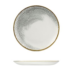 1076407 - ACCENTS COUPE PLATE 260MM JASPER GREY