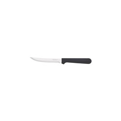 1438019 TULUM STEAK KNIFE 127MM SERR NARROW BLK
