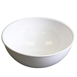 Salad Bowl 250Mm Wht Plastic (12)
