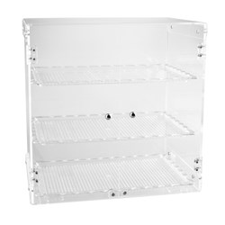 1824088 - Display Cabinet 3 Tray Clr