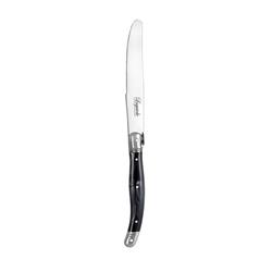 Etiquette Stainless Steel Table Knife Black Marble Look 
