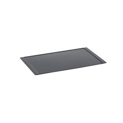 Tray Amenity Blk Melamine