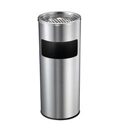  2203036 - Lobby & Ashtray Cigarette Bin Brushed Stainless Steel