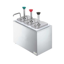 2624360 Serving Station 3 Jar With Pumps 10L SR-3