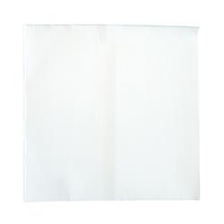 A La Carte Quilted Dinner Napkin 1/4 Fold White 400mm Essentials Collection