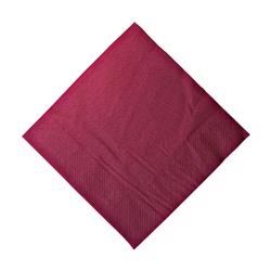 3447705 - 2 Ply Dinner Napkin Wine Red 400mm