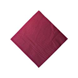 2 Ply Paper Lunch Napkins Wine Red 300mm by Essentials Collection