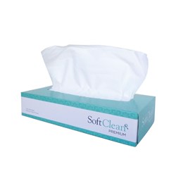 Ultrasoft Facial Tissue 2ply Soft Clean