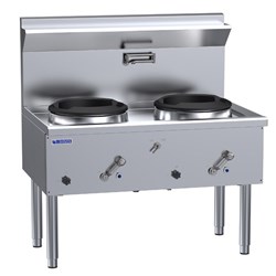 4037168 - Wok Gas Waterless 2 Chimney Wz-2C