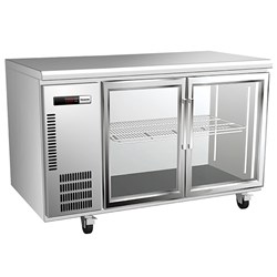 4042410 - FRIDGE U/C 2DR GLASS 1261LT BR-1261HP