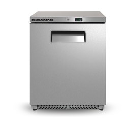 4060520 - Fridge U/C 1Dr Solid 139Lt Rf6.Ubr.1.Sd S/S 600X635x850mm