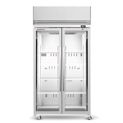 4060620 - Freezer U/R 2Dr Glass 980Lt Tmf1000n/A Wht 1130X745x2210mm