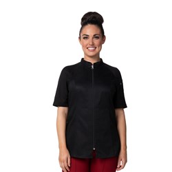 Arcadia Womens Chef Jacket Black Extra Large