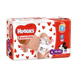 Huggies Nappies Toddler 10-15 Kg Size 4 (4X46/Pkt) 184/Ctn