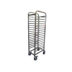 4478050 - GASTRONORM 1/1 TROLLEY 17 TRAY