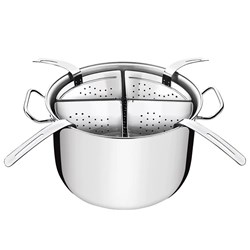 Stockpot With 4 Pasta Inserts 13.5L