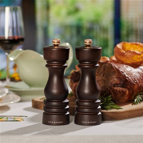 180mm Chocolate Beech Pepper Mill