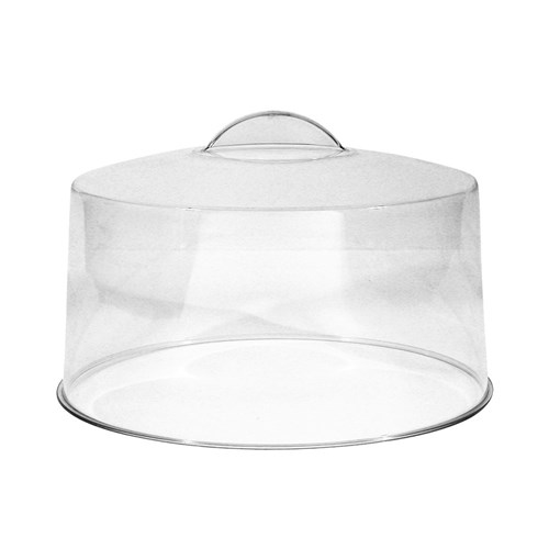 1824020 - Tenton Clear Acrylic Molded Handle Cake Cover