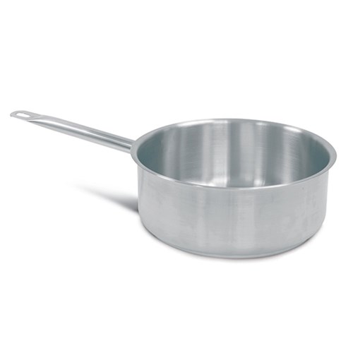 Saucepan 5.25Lt 220X140mm Elite W/-Lid S/S 18/10
