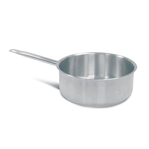 Saucepan 1.2Lt 140X80mm W/- Lid S/S Elite