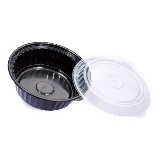 3420216 - Wavebox Round Container Black 720ml