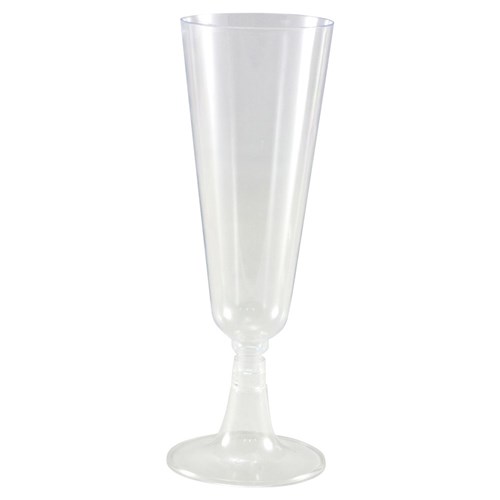 Plastic Champagne Flute Glass 145ml Capri