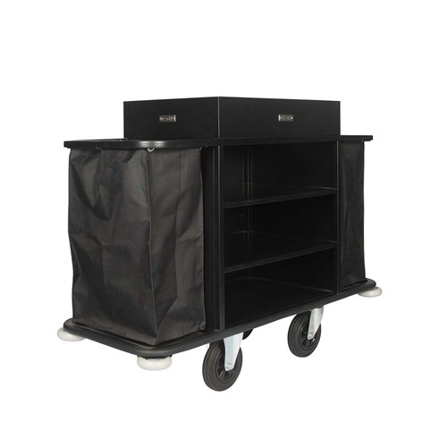 4472055 - Housekeeper Service Trolley Black