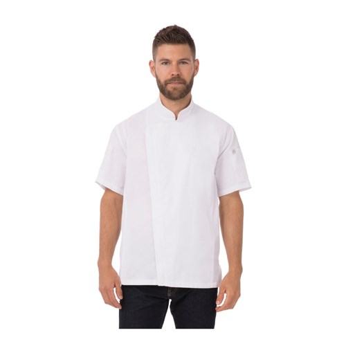 5460268 - Springfield Men Chef Jacket White Extra Small