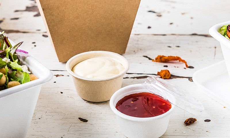 sugarcane sauce cup