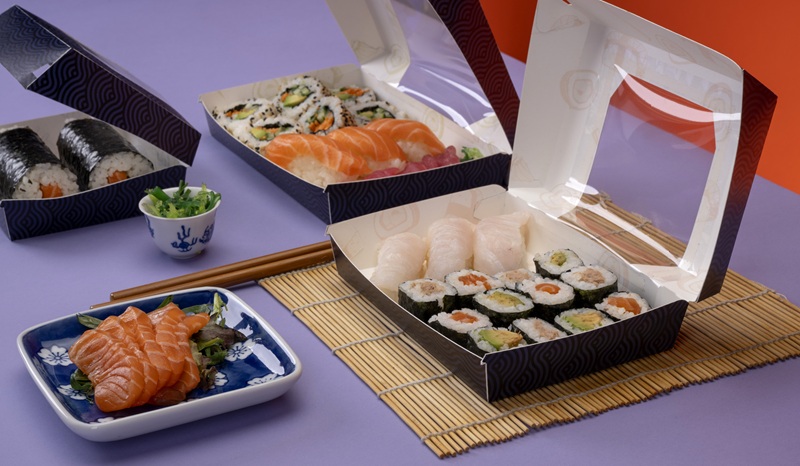 sushi carton