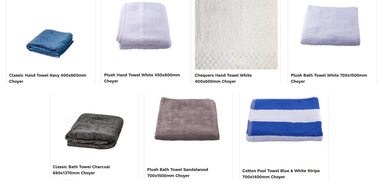 towels